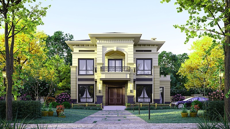 忻州中式合院住宅，开放庭院与邻里乡亲更亲近